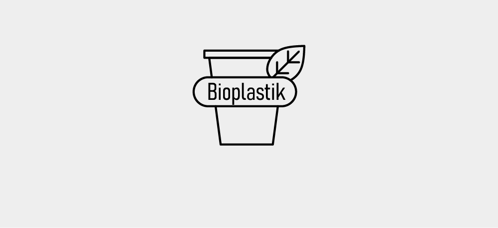 Bio-Plastikbecher (PLA)