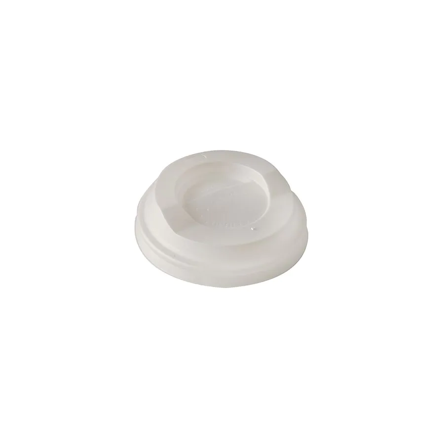 Dom-Deckel, C-PLA rund Ø 8 cm · 2,1 cm weiss - Bild 1 Dom-Deckel, C-PLA rund Ø 8 cm · 2,1 cm weiss - Bild 1