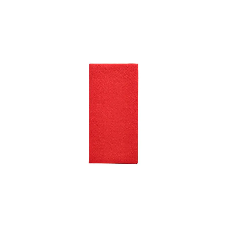 Servietten "DAILY Collection" 1/8-Falz 32 x 32 cm rot - Bild 2