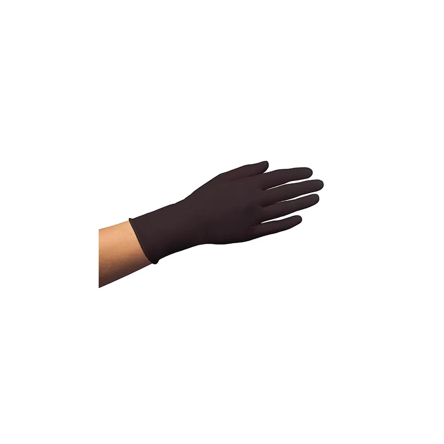 "WORK-INN" Nitril-Handschuhe, puderfrei "Black Soft" schwarz Größe S - Bild 2