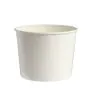 Eisbecher, Pappe rund 500 ml Ø 11 cm · 8,3 cm weiss - Bild 1 thumbnail
