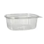 Feinkostbecher & Salatschalen To Go mit Klappdeckel, R-PET oval 1000 ml - Bild 3 thumbnail