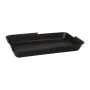 Mehrweg-Foodboxen eckig, 15,6 x 23,4 x 2,9 cm schwarz  - Bild 1 thumbnail