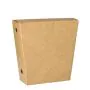 Pommes Schütte, Pappe "pure" 1200 ml mit Klappdeckel - Bild 1 thumbnail