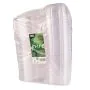 Salatschalen To Go mit Klappdeckeln, PLA "pure" 500 ml 6,4 x 16,1 x 13,2 cm glasklar - Bild 2 thumbnail