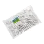Snackgabeln(Mehrweg), PP, 13 cm, weiss, extra stabil - Bild 2 thumbnail