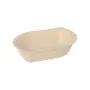 Snacktrays aus Zuckerrohr natur, 9,7 x 13,2 cm x 3,1 cm  - Bild 1 thumbnail