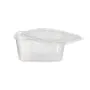 Verpackungsbecher mit Deckel, PP eckig 250 ml 5,1 cm x 8,69 cm x 11,4 cm transparent - Bild 1 thumbnail