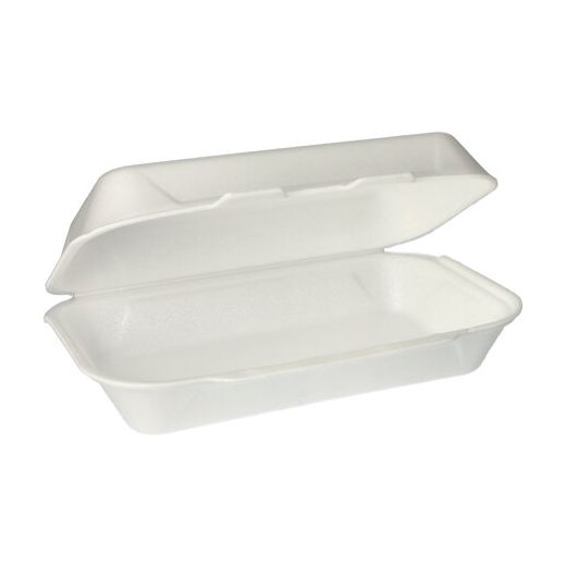 Allzweckboxen mit Klappdeckel, XPS 1800 ml 7,5 cm x 24 cm x 13,3 cm weiss 1