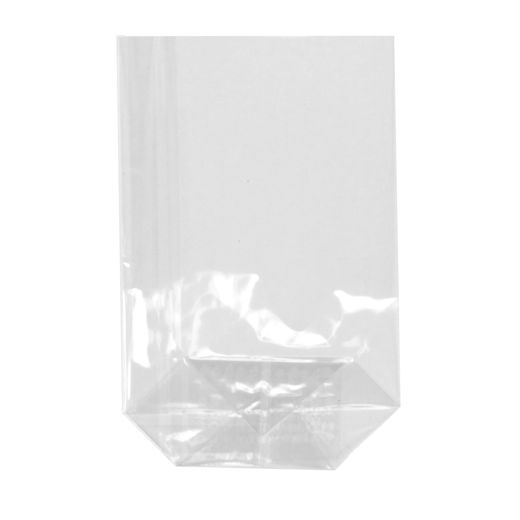 Bodenbeutel, PP 17,3 cm x 11,5 cm x 4 cm transparent 1