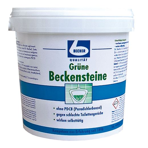 "Dr. Becher" Grüne Beckensteine 1