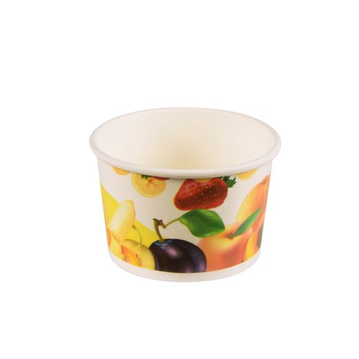 Eisbecher, Pappe rund 100 ml Ø 7,5 cm · 4,9 cm 1