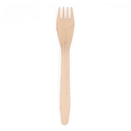 Gabeln, Holz 16 cm natur 1
