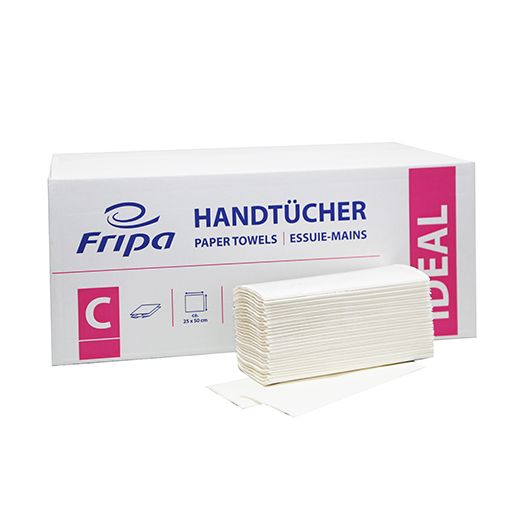 Handtuchpapier C-Falz 50 cm x 25 cm hochweiss 1-lagig 1