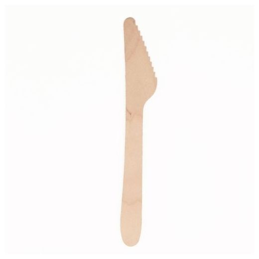 Messer, Holz 16,5 cm natur 1