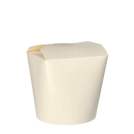 Pastaboxen, Pappe "pure" 750 ml 10 cm x 10 cm x 8,5 cm weiss 1