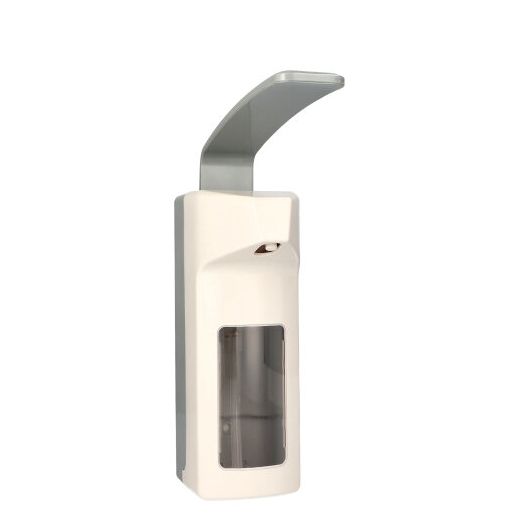 Wandspender 29,5 cm x 8,5 cm x 21 cm weiss "Kunststoff" 500 ml, Langarmhebel 1
