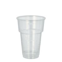 Bierbecher, PP 0,25 l Ø 7,8 cm · 10,8 cm transparent