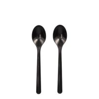 "Circulware by Haval" Kaffeelöffel PP-MF 13 cm schwarz extra stabil