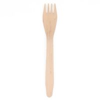 Gabeln, Holz 16 cm natur