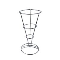 Halter, Metall rund 19,5 cm x 9,5 cm x 9,5 cm für Spitztüten