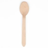 Löffel, Holz 16 cm natur