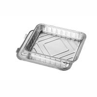Menüschalen + Deckel, Alu ungeteilt 930 ml 3 cm x 17,7 cm x 22,5 cm