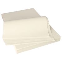 Pergament-Ersatz, 1/8 Bogen 37,5 cm x 25 cm weiss à 12,5 kg, fettdicht