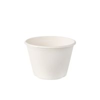 Schalen, Zuckerrohr "pure" 100 ml Ø 7,5 cm · 5,3 cm weiss