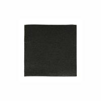 Servietten, 2-lagig "PUNTO" 1/4-Falz 20 cm x 20 cm schwarz mikrogeprägt