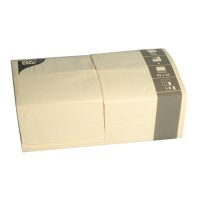 Servietten, 3-lagig 1/8-Falz 33 cm x 33 cm creme