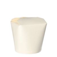 Snackboxen "To Go" eckig 750 ml 10,1 cm x 10 cm x 9,1 cm weiss
