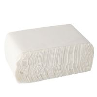 Spenderservietten, 1-lagig 24 cm x 30 cm weiss
