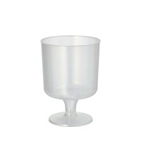 Stiel-Gläser für Rotwein PP 0,2 l Ø 7,2 cm · 10 cm transluzent einteilig,unzerbrechlich