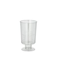 Stiel-Gläser für Weisswein, PS 0,1 l Ø 5,1 cm · 8,5 cm glasklar einteilig