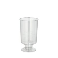 Stiel-Gläser für Weisswein, PS 0,15 l Ø 5,7 cm · 9,6 cm glasklar einteilig