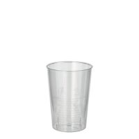 Trinkbecher, PS 0,1 l Ø 5,5 cm · 7,5 cm glasklar