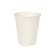 Trinkbecher, Zuckerrohr 0,2 l Ø 8 cm · 9,1 cm für Heißgetränke