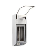 Wandspender 27,5 cm x 8,5 cm x 23,5 cm "Aluminium" 500 ml, Langarmhebel