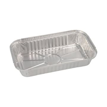 Schalen, Alu eckig 650 ml 3,4 cm x 13 cm x 22 cm