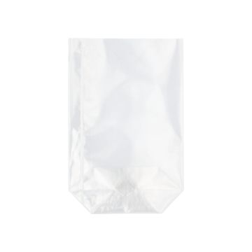 Bodenbeutel, PP 15 cm x 10 cm x 3,5 cm transparent