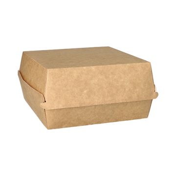 Burgerboxen, Pappe 7,5 cm x 14,5 cm x 14,5 cm