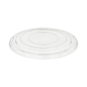 Deckel für Salatschalen, R-PET rund Ø 18 cm · 1,5 cm klar