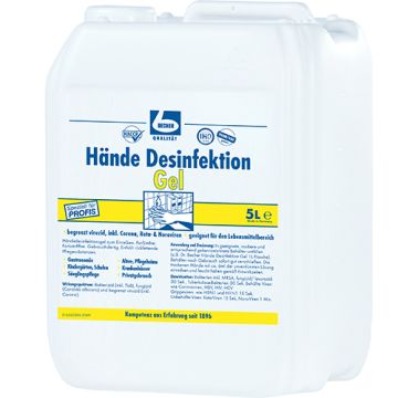 "Dr. Becher" Hände Desinfektion 5 l Gel