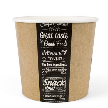 Food-Buckets 2550 ml Ø 18 cm · 16,5 cm "Good Food"