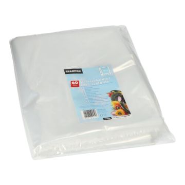 Gefrierbeutel, LDPE 60 l 90 cm x 50 cm transparent