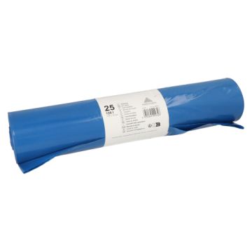 Müllsäcke, LDPE 120 l 110 cm x 70 cm blau