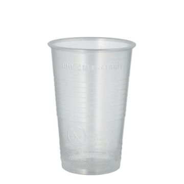 Trinkbecher, PP 0,3 l Ø 7,8 cm · 11,3 cm klar