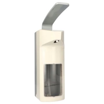 Wandspender 32 cm x 10,5 cm x 21,5 cm weiss "Kunststoff" 1000 ml, Langarmhebel